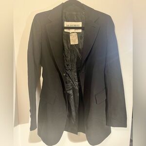 Dirk Bikkembergs Black Blazer Sz 40